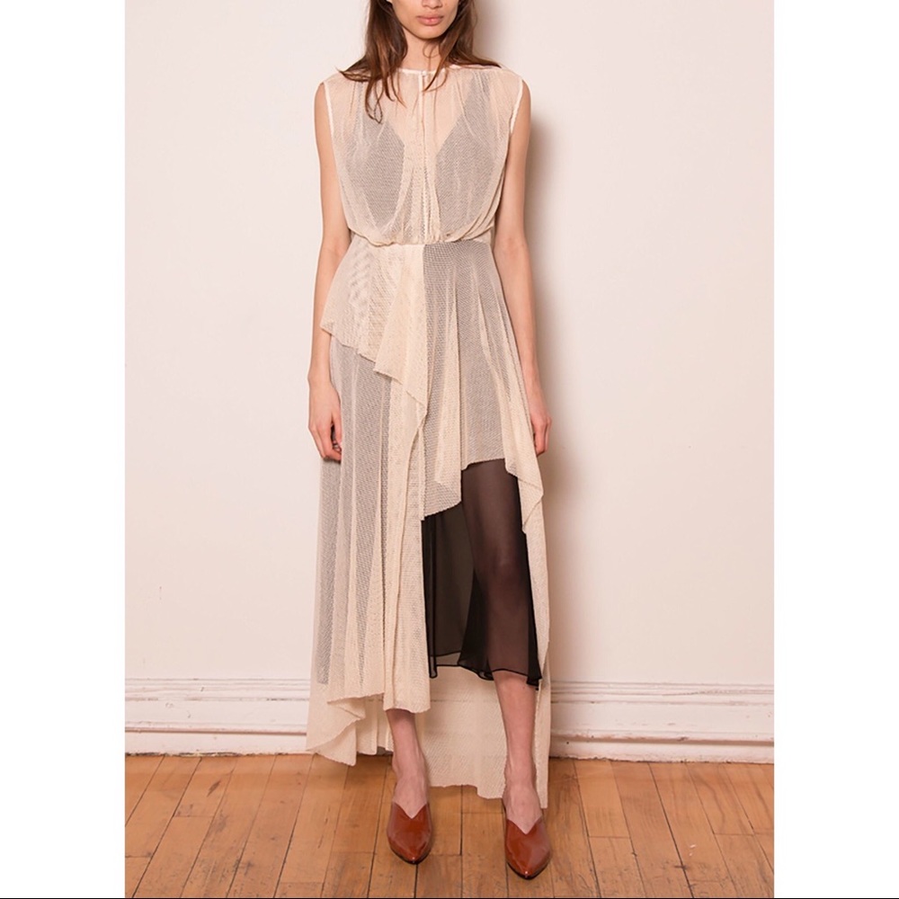 New Rachel Comey Tangle Dress in Natural size 6
